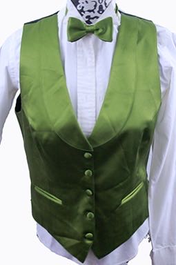 Formal Set DeRegnaucourt Olive Satin