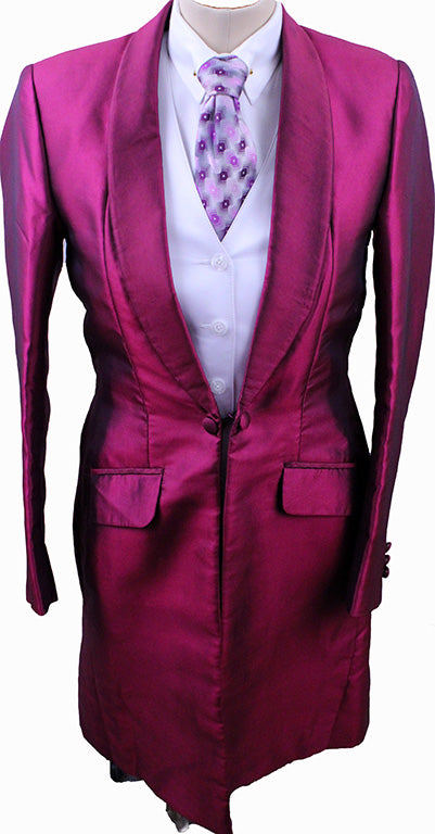 Day Coat Marsha DeArriaga Berry Sheen