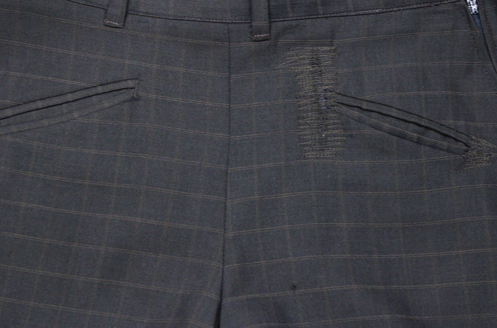 Day Suit Carl Meyers Brown with Golden Windowpane