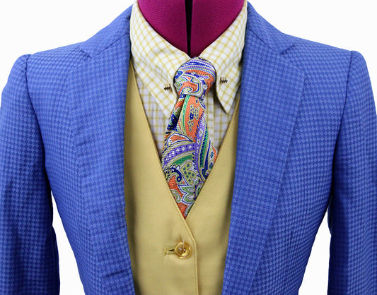 Day Suit Becker Brothers Light Blue Diamond