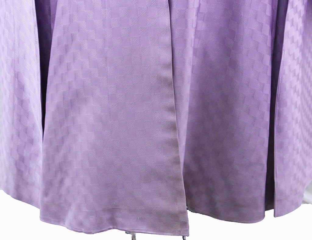 Day Coat Becker Brothers Lavender Pink Square Sheen