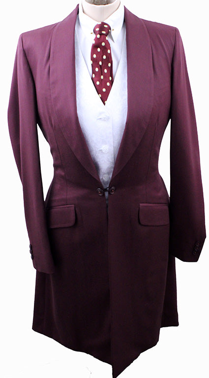 Becker Brothers Cranberry Sheen Day Coat