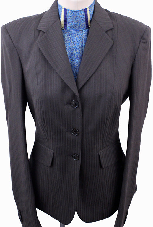 BRAND NEW! Becker Brothers Brown Shadow Stripe and Dash Hunt Coat