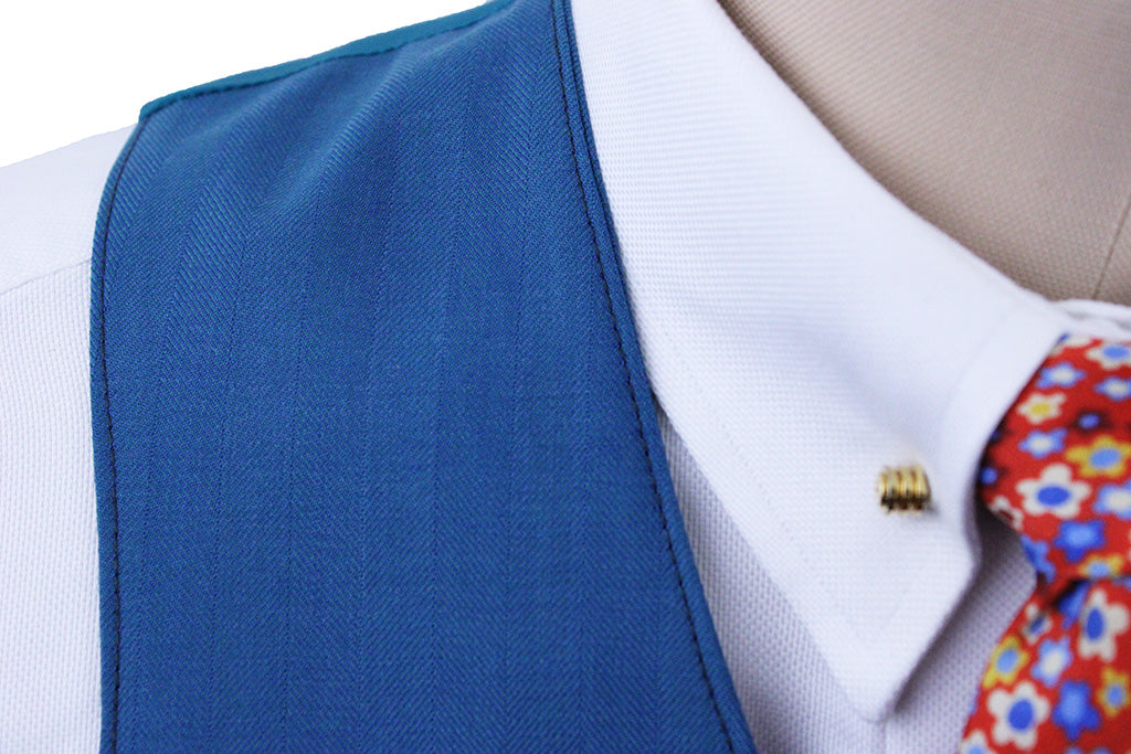 BRAND NEW! Becker Brothers Teal Herringbone