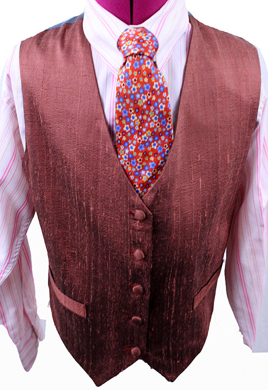 Vest Eastwick Salmon Silk