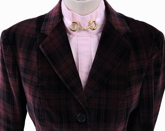 BRAND NEW! Becker Brothers Wine and Black Velvet Hunt Coat