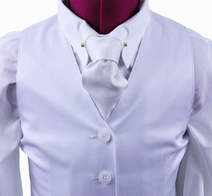 Issued By Ellie May White Satin Vest 27