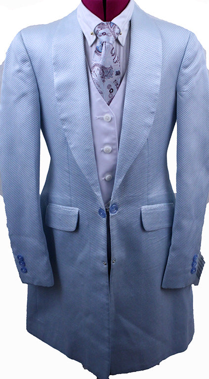 Day Coat Becker Brothers Light Blue Diamond Sheen