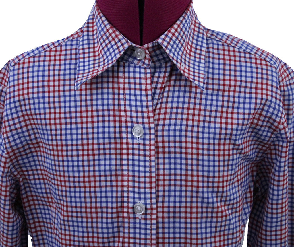 Shirt Becker Brothers Red and Blue Gingham