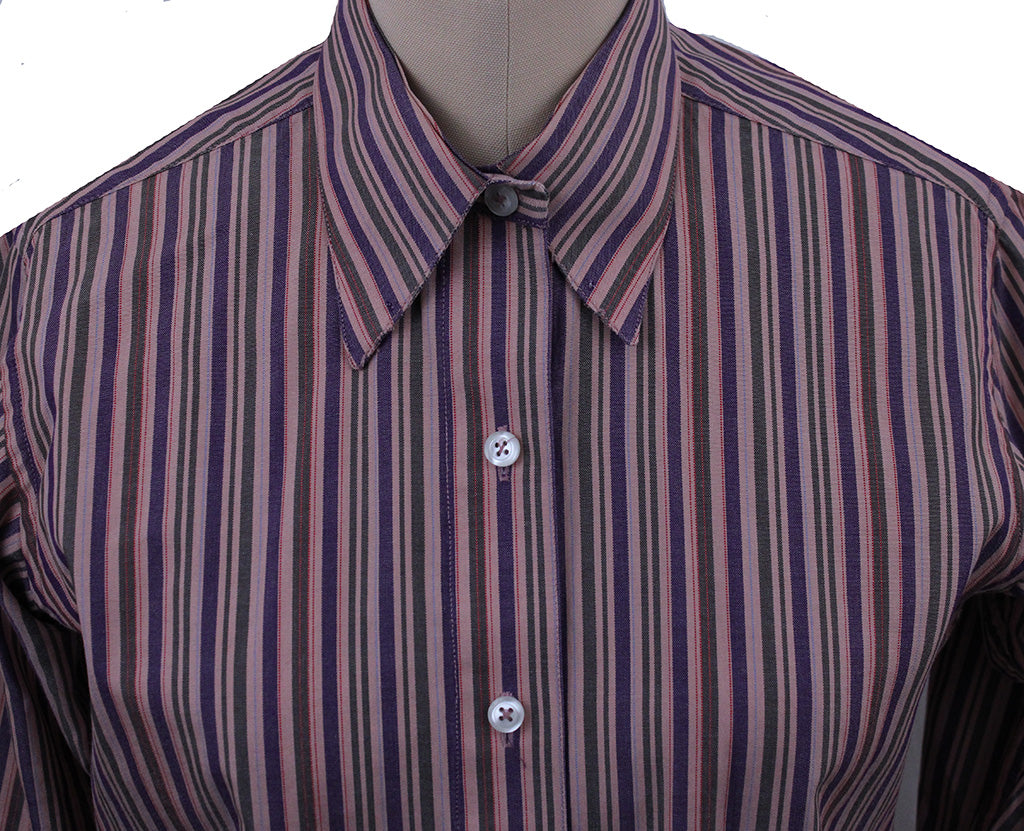 Shirt Marsha DeArriaga Pink with Purple and Sage