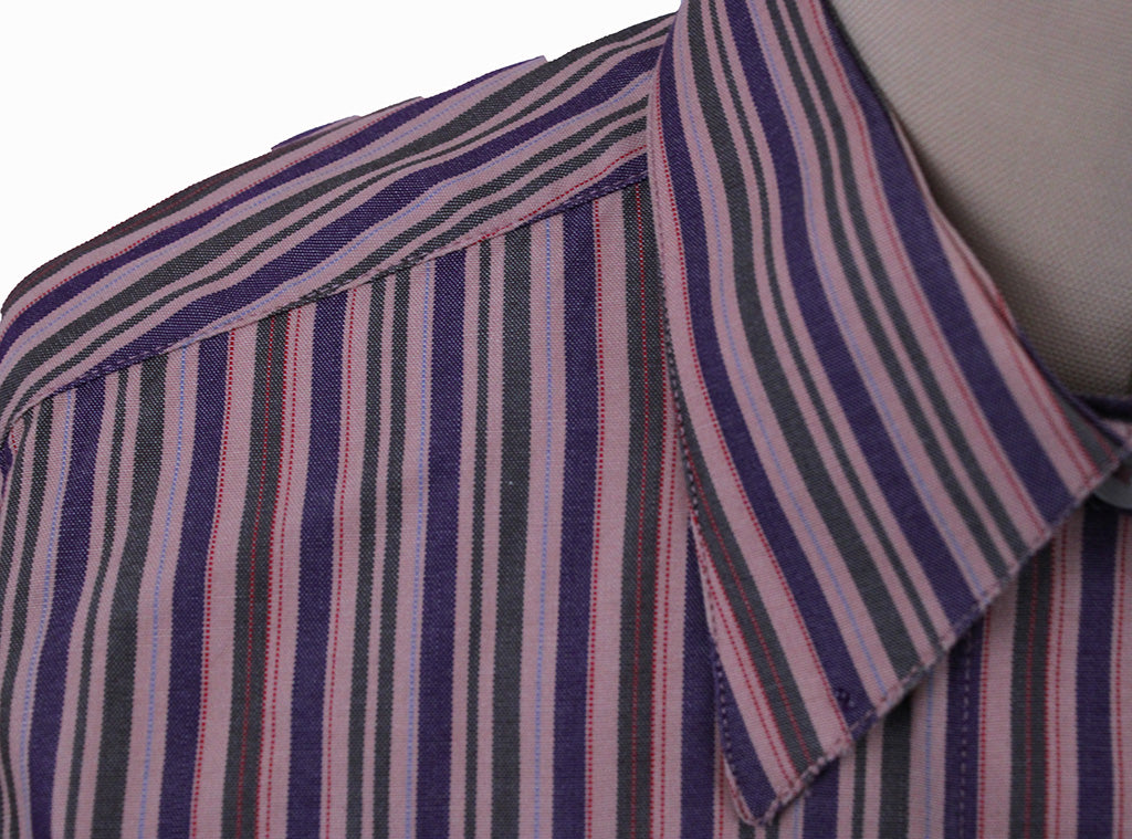 Shirt Marsha DeArriaga Pink with Purple and Sage