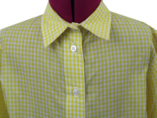 Shirt Scintilla Yellow Gingham