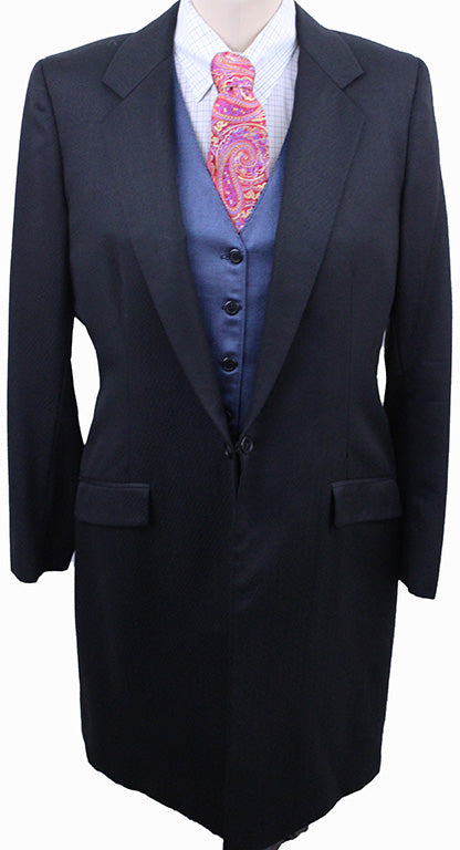 Day Suit Carl Meyers Black Rain Dash Sheen