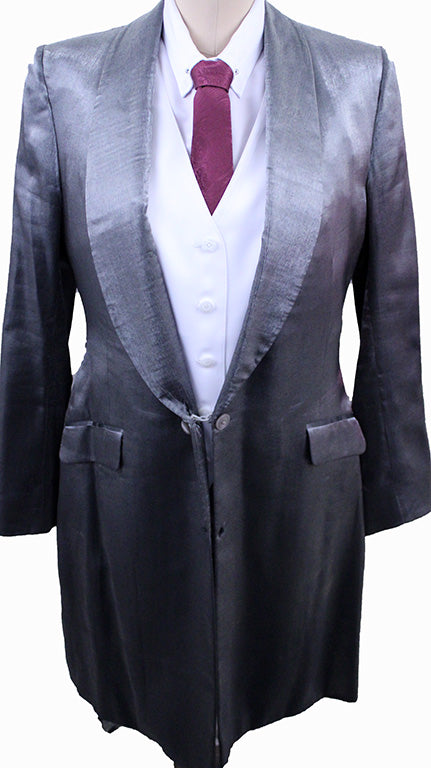 Day Coat Hawkewood Silver Sheen