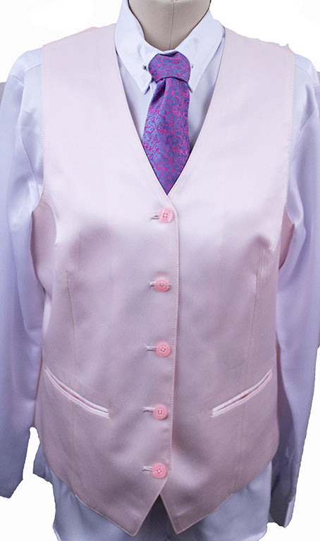 Vest Issued By Ellie May Pale Pink