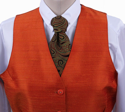 Vest BRB Orange Silk