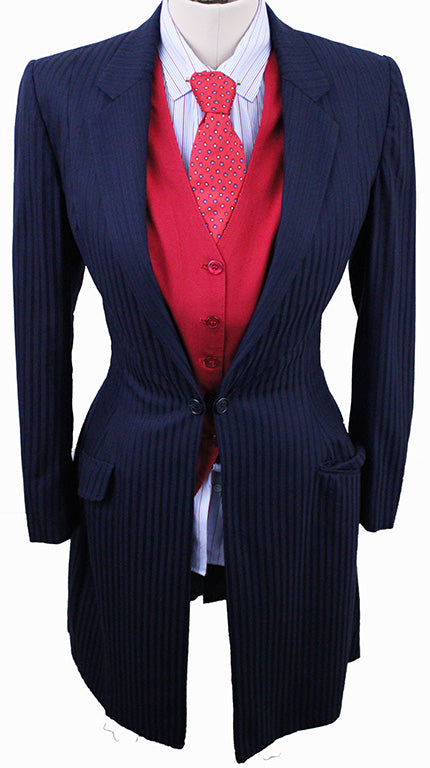 Day Suit Frierson Navy Shadow Stripe