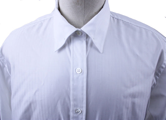 Becker Brothers White Shadow Stripe Shirt