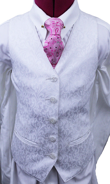 Vest Issued By Ellie May White Paisley