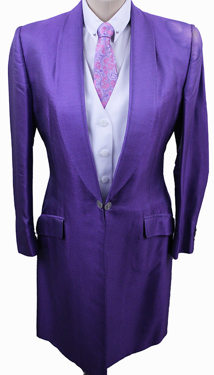 Day Coat Becker Brothers Purple Dion