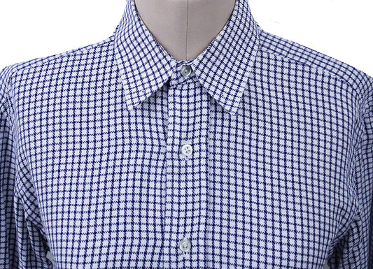 Shirt Skip Gambert Navy Box Check