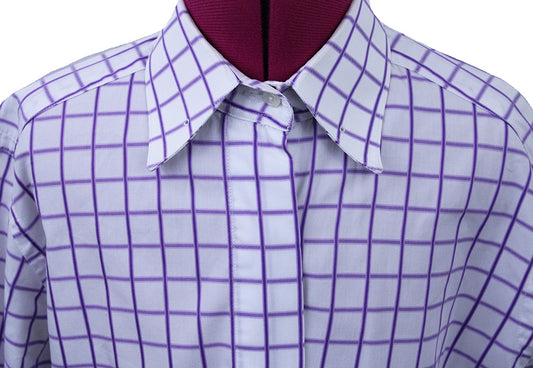 Shirt Chavez White with Purple Box