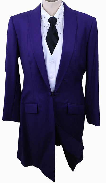 Day Coat Chavez Royal Purple