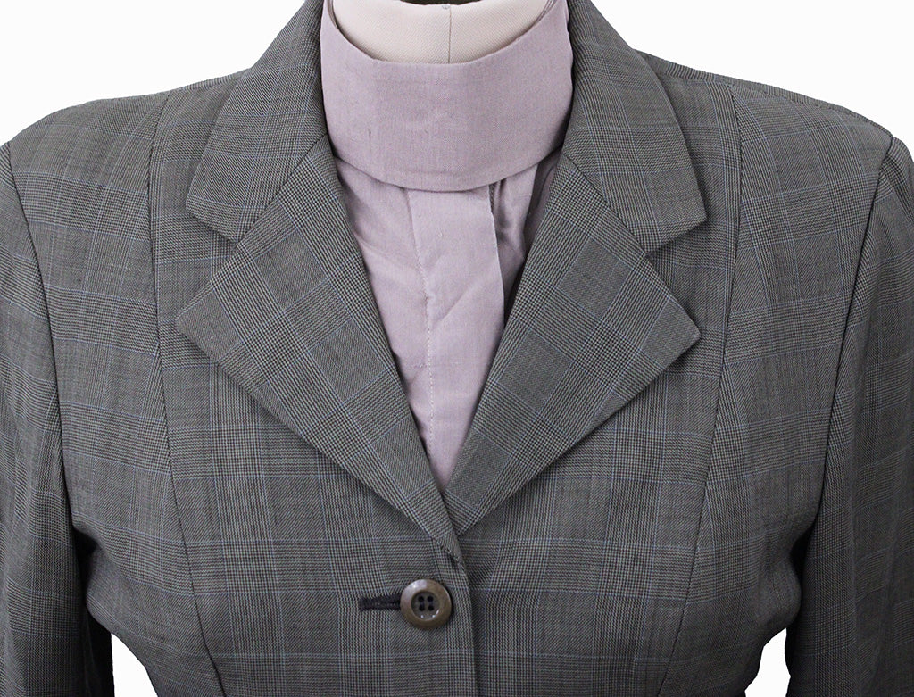 Hunt Coat Grand Prix Tan Glenplaid with Light Blue Windowpane