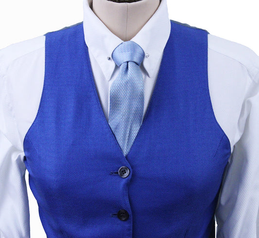 Vest Carl Meyers Blue Nailhead