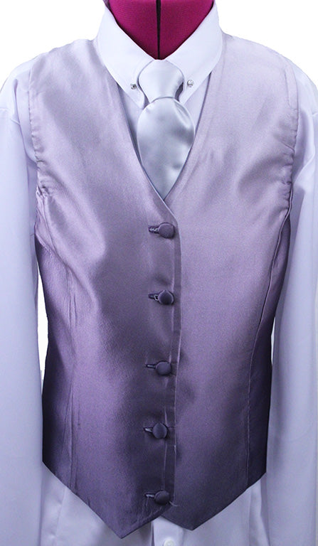 Vest Custom Reversible Periwinkle and Purple Ombre