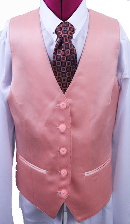 Issued By Ellie May Salmon Satin Vest