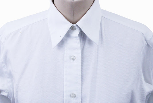 Shirt Becker Brothers White Mini-Diamond Sheen