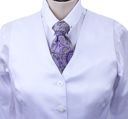 Issued By Ellie May White Satin Vest 44