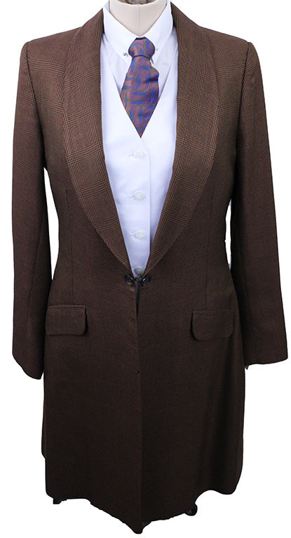 Day Coat Becker Brothers Bronze Glenplaid