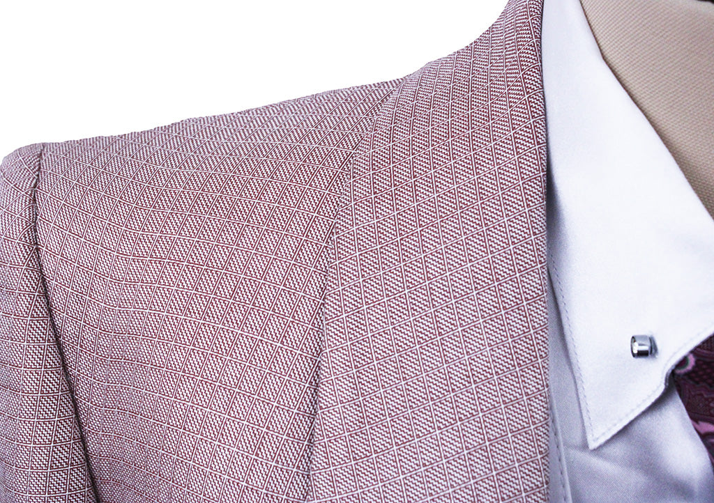 BRAND NEW! Becker Brothers Pale Pink Basketweave