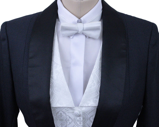 Formal Show Season Charcoal and Black Diamond Pattern