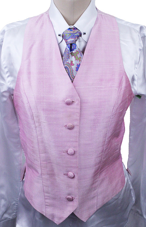 Vest Scintilla Pink Silk