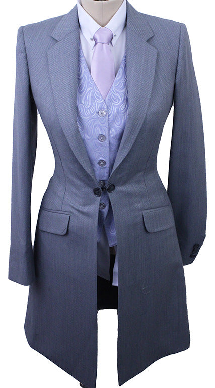 BRAND NEW! Becker Brothers Silver Diamond Pindot Day Suit