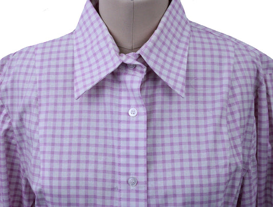 Shirt Scintilla Pink and White Box Check