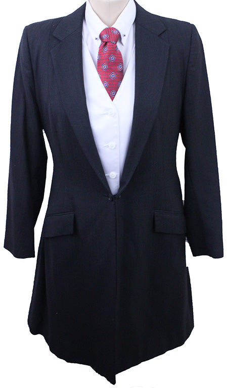 Day Suit Chavez Charcoal Herringbone with TWO JODS