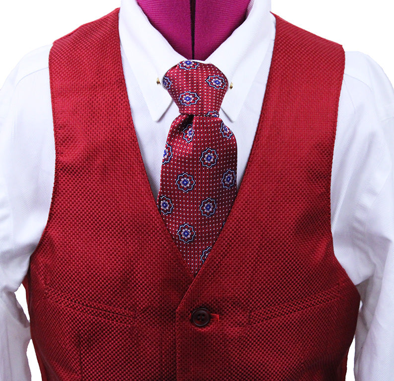 Vest Boys Becker Brothers Red Dion