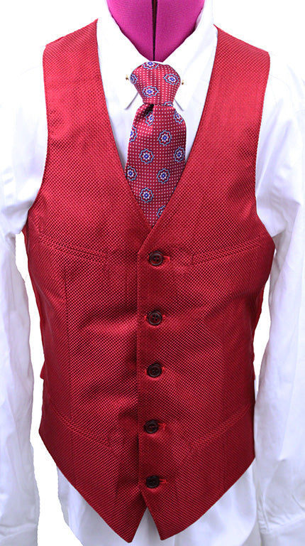 Vest Boys Becker Brothers Red Dion