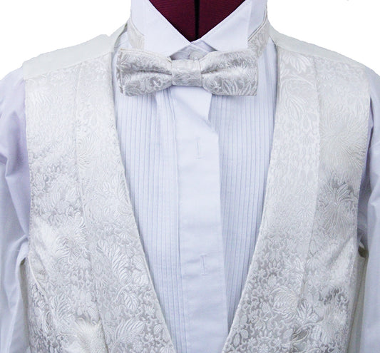 Formal Set Hawkewood Ivory Brocade