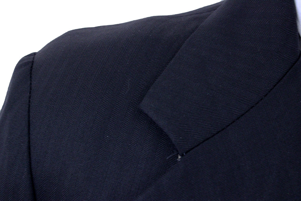 Men's Suit Hartmeyer Black Shadow Stripe with 2 Pairs of Jods