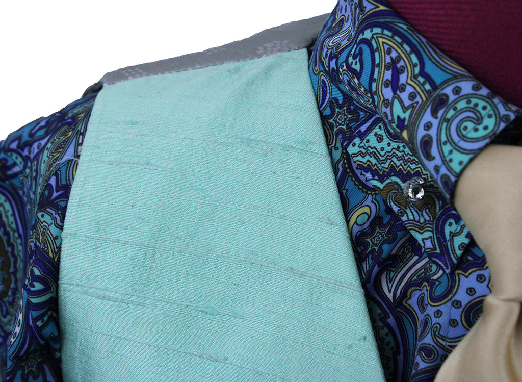 Vest Scintilla Mint Silk
