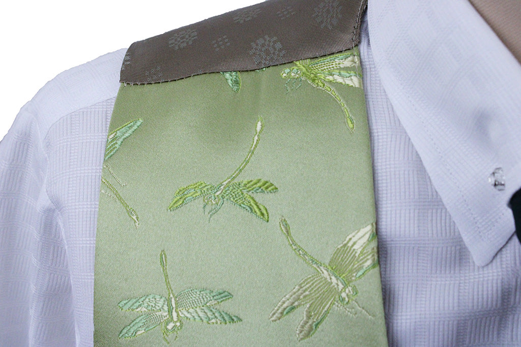 Vest Frierson Lime Dragonfly Brocade