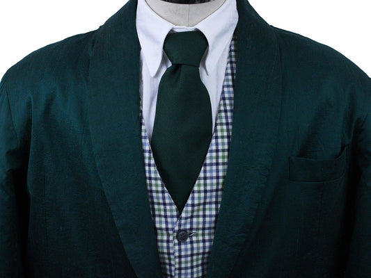 Day Coat Victors Emerald Duponi Silk