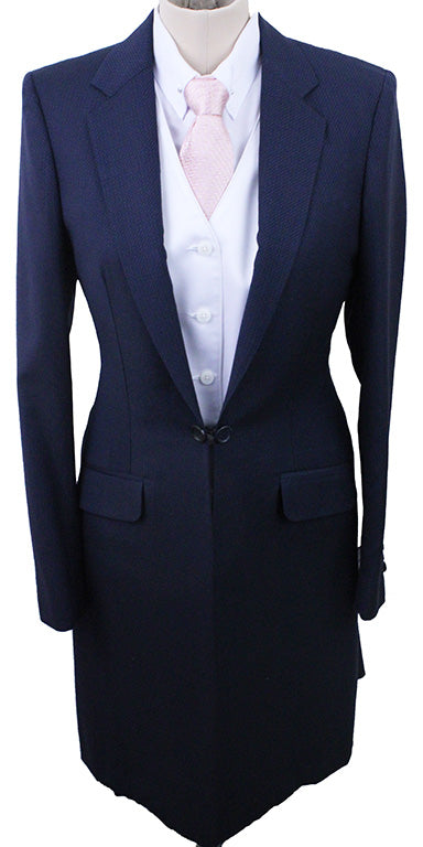 BRAND NEW! Becker Brothers Navy and Blue Nailhead Sheen