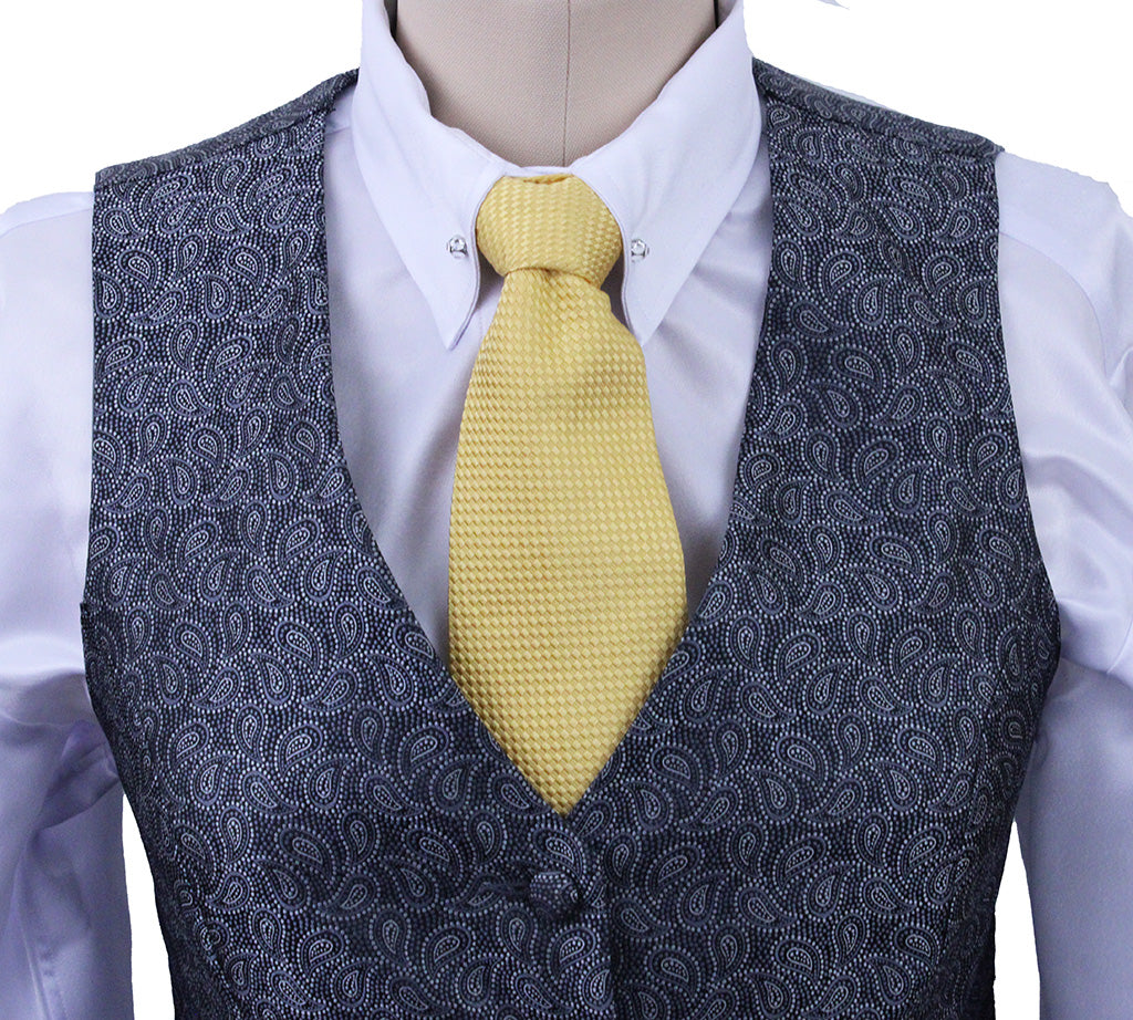 Vest Sterling Silver Paisley