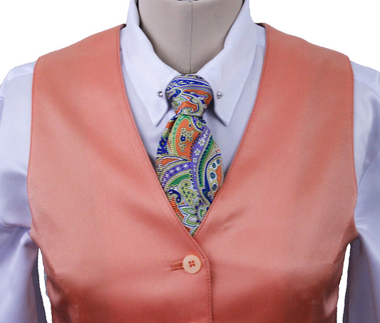 Issued By Ellie May Tangerine Satin